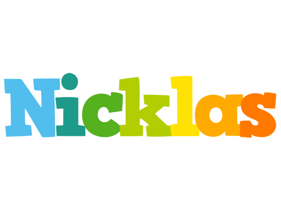Nicklas rainbows logo
