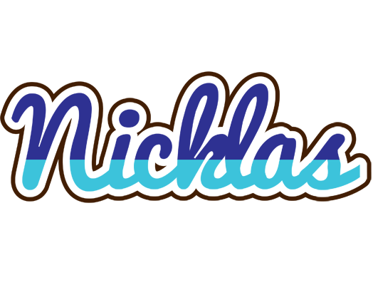 Nicklas raining logo