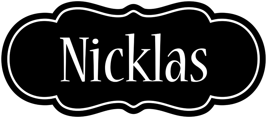 Nicklas welcome logo