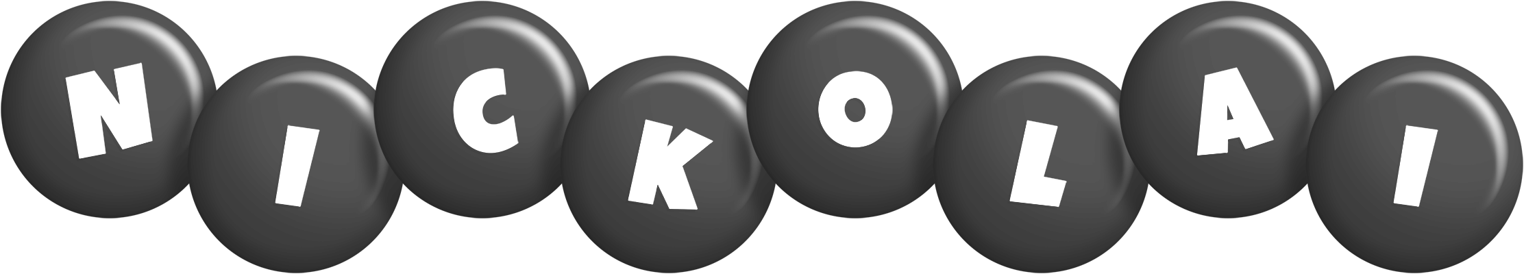 Nickolai candy-black logo