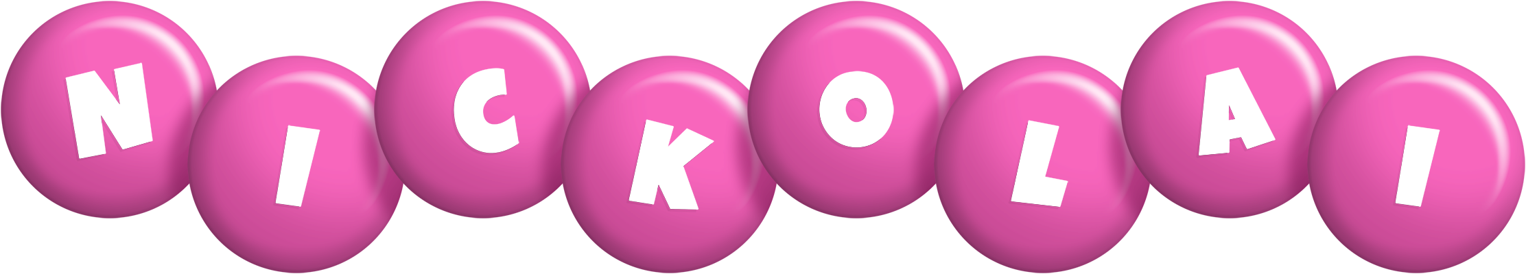 Nickolai candy-pink logo