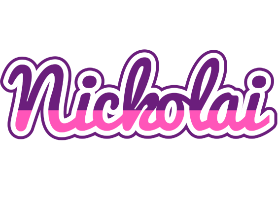 Nickolai cheerful logo
