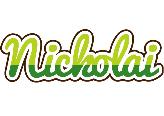 Nickolai golfing logo
