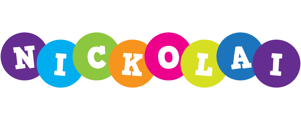 Nickolai happy logo