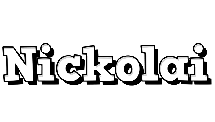 Nickolai snowing logo