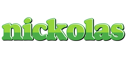 Nickolas apple logo