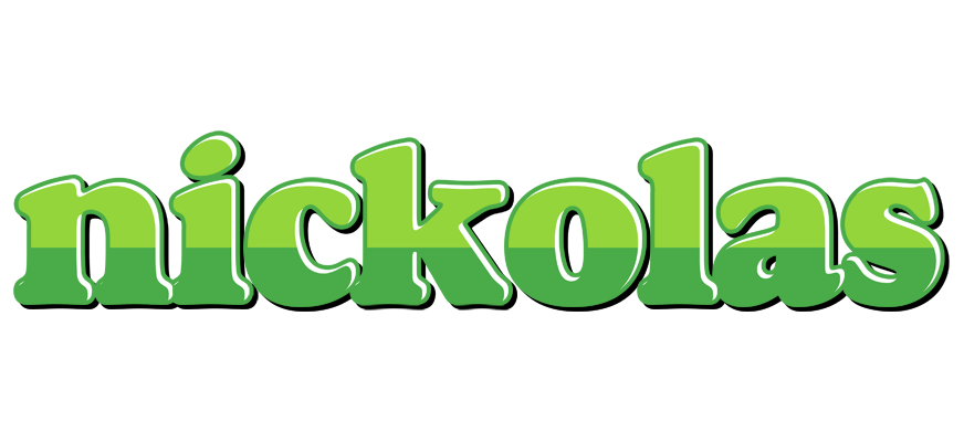 Nickolas apple logo