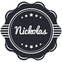 Nickolas badge logo