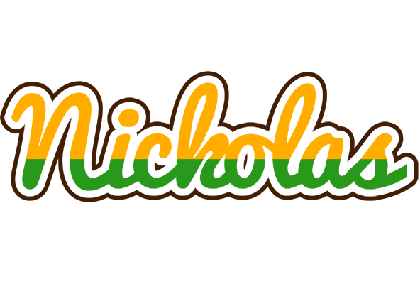 Nickolas banana logo