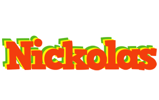 Nickolas bbq logo
