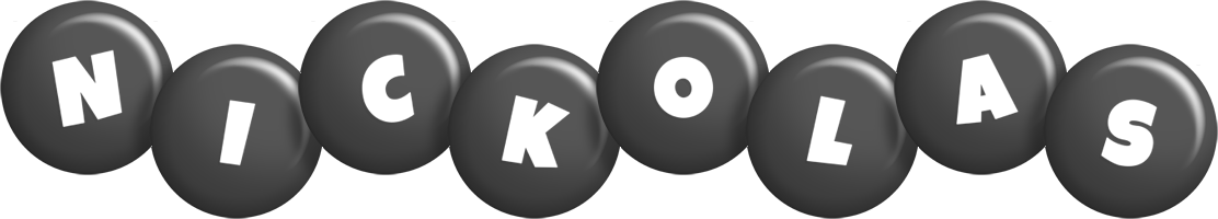 Nickolas candy-black logo