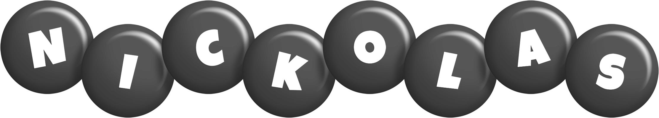 Nickolas candy-black logo