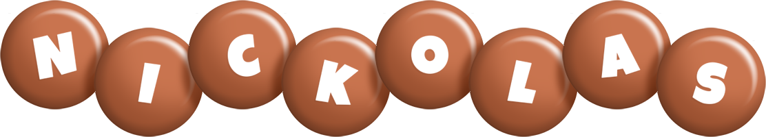 Nickolas candy-brown logo
