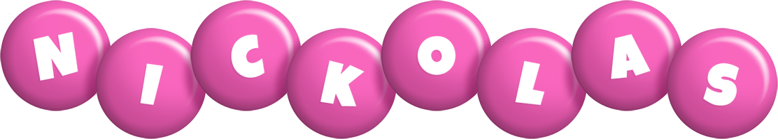 Nickolas candy-pink logo