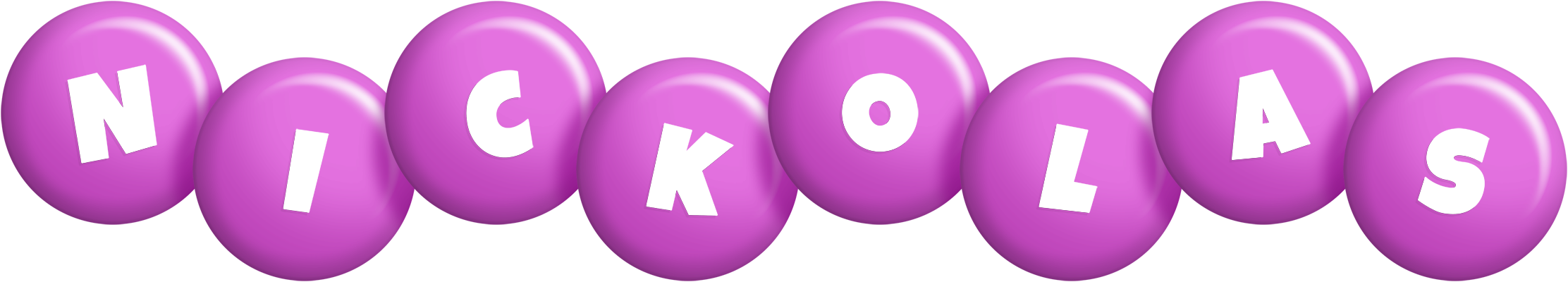 Nickolas candy-purple logo
