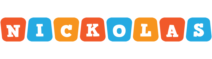 Nickolas comics logo