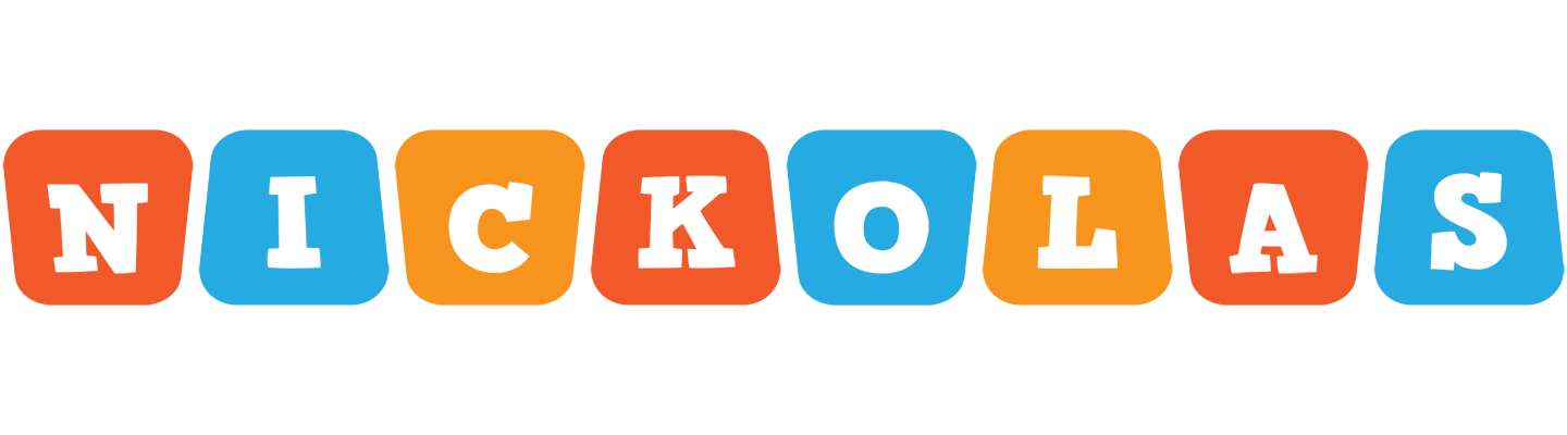 Nickolas comics logo
