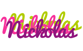 Nickolas flowers logo