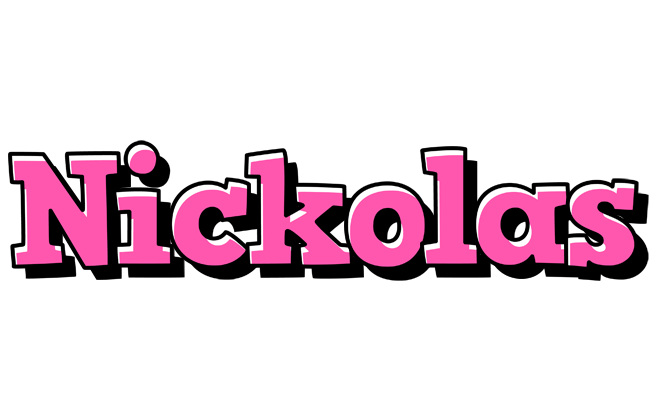 Nickolas girlish logo