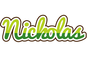 Nickolas golfing logo