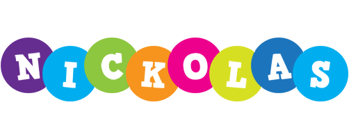 Nickolas happy logo