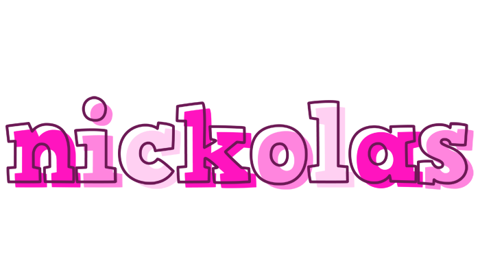 Nickolas hello logo