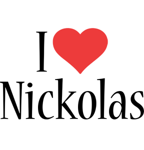 Nickolas i-love logo