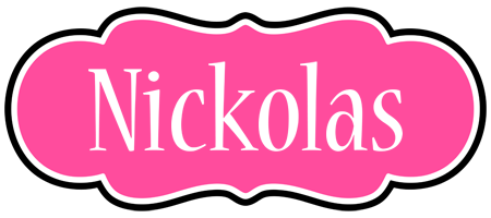 Nickolas invitation logo