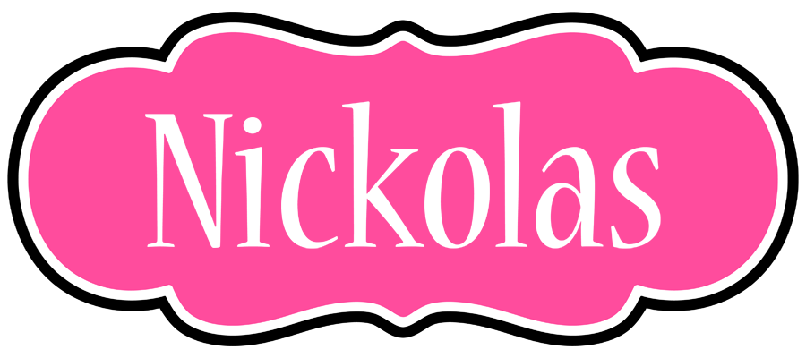 Nickolas invitation logo