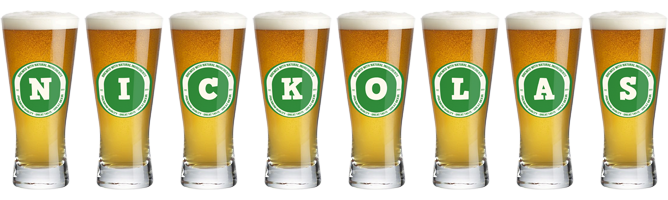 Nickolas lager logo