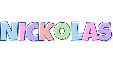 Nickolas pastel logo