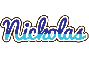 Nickolas raining logo