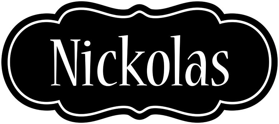 Nickolas welcome logo