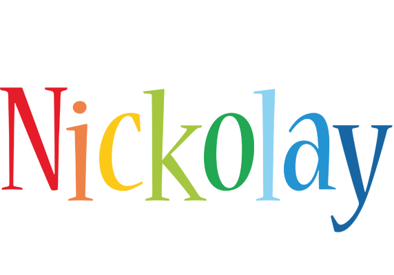 Nickolay birthday logo