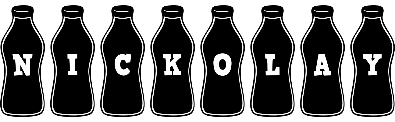 Nickolay bottle logo