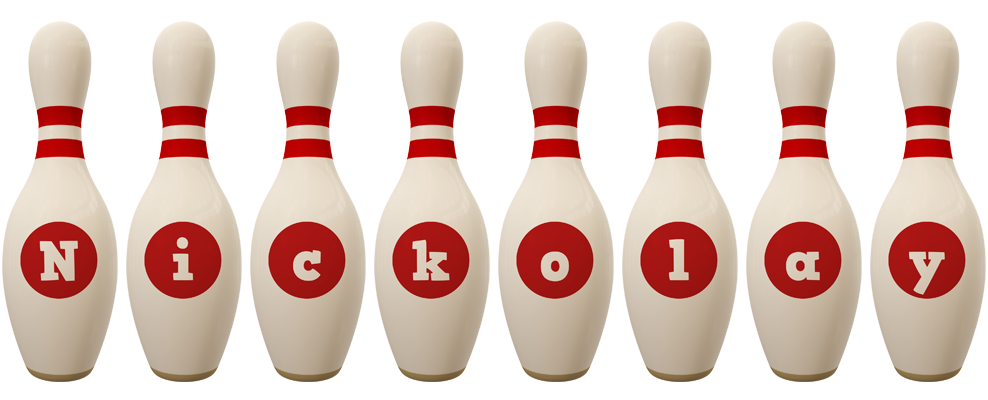 Nickolay bowling-pin logo