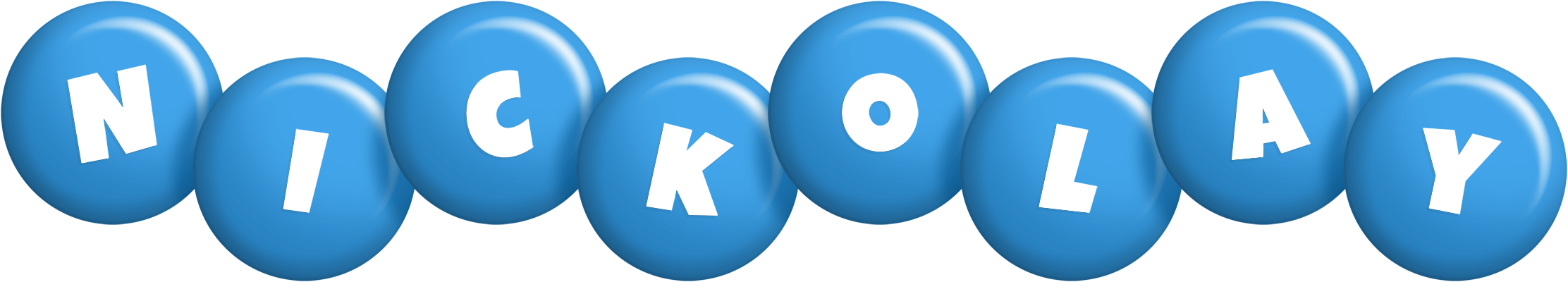 Nickolay candy-blue logo