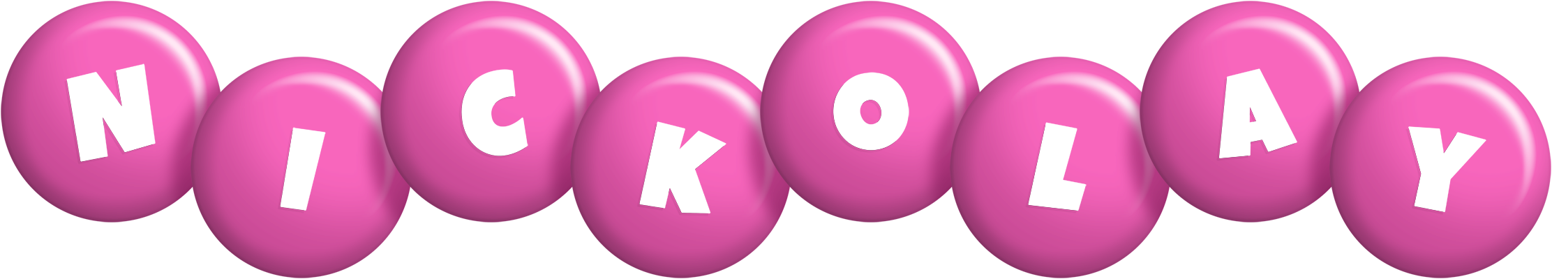 Nickolay candy-pink logo