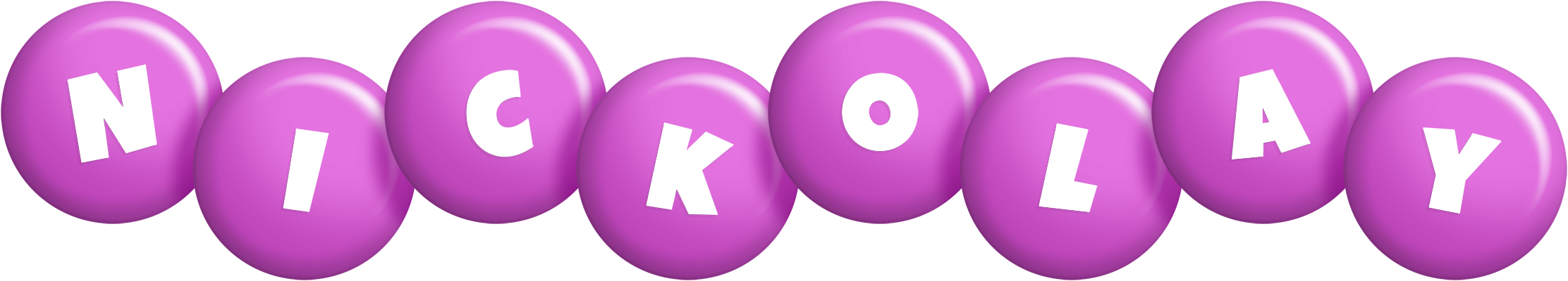 Nickolay candy-purple logo
