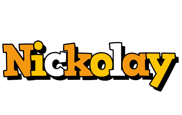 Nickolay cartoon logo
