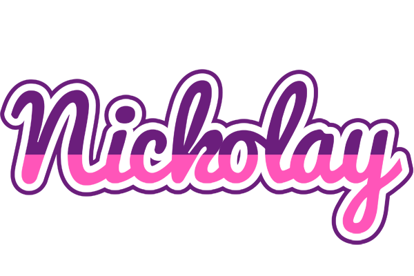 Nickolay cheerful logo