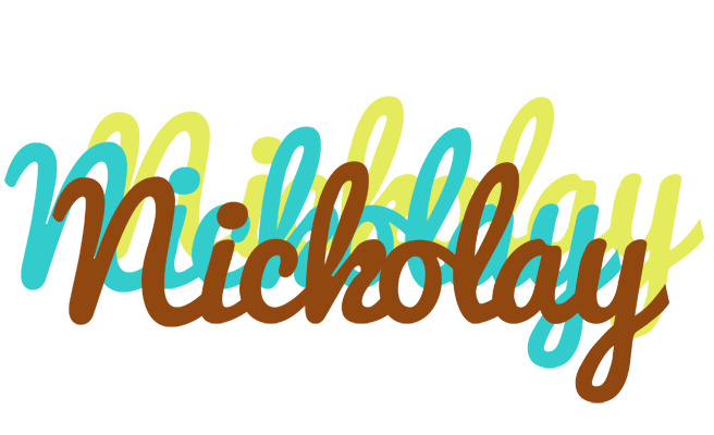 Nickolay cupcake logo