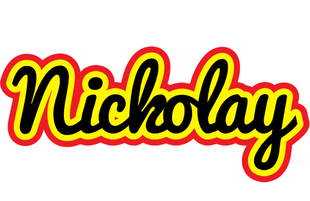 Nickolay flaming logo
