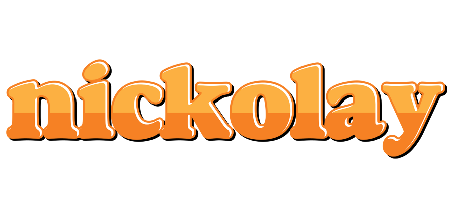 Nickolay orange logo