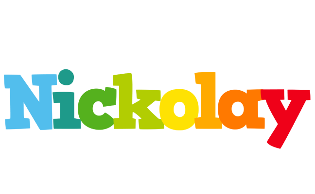 Nickolay rainbows logo