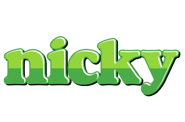 Nicky apple logo