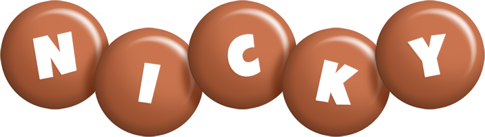 Nicky candy-brown logo
