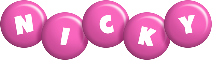 Nicky candy-pink logo