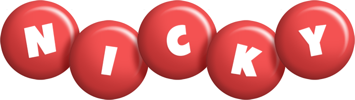 Nicky candy-red logo