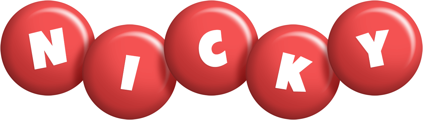 Nicky candy-red logo